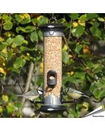 Apollo voedersilo voor zaden - Aanbevolen van Vogelbescherming Nederland - www.aniculis.nl