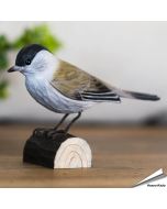 Zwartkop (Sylvia atricapilla) - Decobird van Wildlife Garden - Koop online op Aniculis