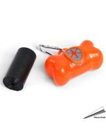 Dispenser voor poepzakjes (oranje)