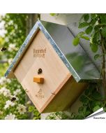 Helpt de hommels in je Tuin met de Hommelhotel ✔️Massief hout en weerbestendig ✔️ Met Nestmateriaal en Lokstof ✔️ Een must-have voor ieder met een hart voor de Tuin ➤ Koop nu in de Aniculis Webshop