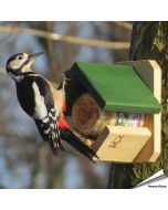Pindakaaspothouder voor tuinvogels - Hout - www.aniculis.nl