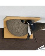 Nestkast voor de huiszwaluw ✔️ Aanbevolen door Vogelbescherming NL ✔️ FSC-gecertificeerd houtbeton / hout ✔️ Kunstnest ✔️ Koop nu op www.aniculis.nl