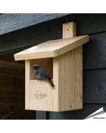 Nestkast voor de roodstaart ✔️ Onbehandeld massief hout ✔️ Geschikt voor halfholenbroeders ✔️ Weerbestendig ➤ Koop nu bij Aniculis