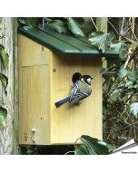 Observatienestkast met plexiglas venster ✔️ 34mm invliegopening voor o.a. mussen ✔️ Aanbevolen door Vogelbescherming NL ➤ Nu bij Aniculis