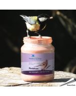 Speciale Vogelbescherming pindakaas voor tuinvogels - Bosvruchten ✔️ Geen zout toegevoegd ✔️ Calorierijke lekkernij voor wilde vogels ➤ Bestellen op www.aniculis.nl