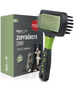 ReaVET 2-in-1 Slicker en Verzorgingsborstel voor Honden en Katten