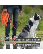 ReaVET Lange hondenriem: ideaal voor avontuurlijke honden en baasjes. Robuust, weerbestendig en comfortabel. Perfecte controle, ongeacht het weer.