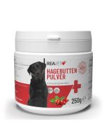 Bestel ReaVET Rozenbottelpoeder bij Aniculis. 100% natuurlijk, rijk aan vitamine C. Ondersteunt gewrichten, immuunsysteem en vitaliteit van je dier.
