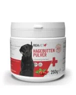 Bestel ReaVET Rozenbottelpoeder bij Aniculis. 100% natuurlijk, rijk aan vitamine C. Ondersteunt gewrichten, immuunsysteem en vitaliteit van je dier.