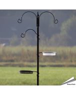 Vogelvoederstation als compleet set ✔️ Stevig, weerbestendig & eenvoudig te monteren ✔️ Perfect voor wilde vogels in de tuin ✔️ Bestel nu online bij Aniculis