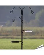 Vogelvoederstation als compleet set ✔️ Stevig, weerbestendig & eenvoudig te monteren ✔️ Perfect voor wilde vogels in de tuin ✔️ Bestel nu online bij Aniculis