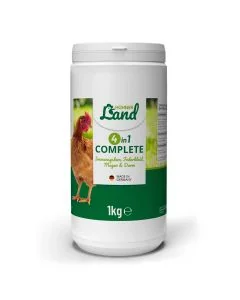 4in1 Complete voor kippen en kwartels ✔️ Ondersteunt immuunsysteem, verenpak, maag & darmen ✔️ Speciaal ontwikkeld voor pluimvee ➤ Bestel nu bij www.aniculis.nl