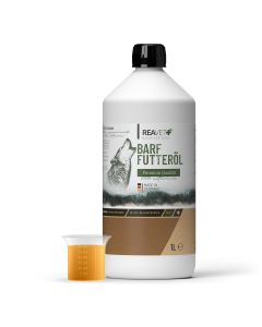 BARF voederolie hond, 5 oliën, 1 liter