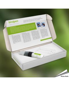Voorkom vogelaanvaringen met de Birdpen ✔️ Onzichtbare UV-bescherming voor ramen ✔️ Eenvoudig aan te brengen ➤ Bestel nu op Aniculis.nl