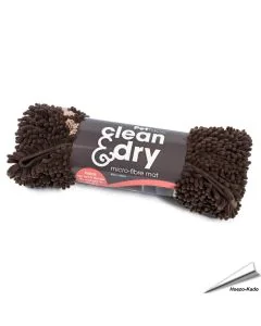 Clean & Dry Microvezel Mat - bruin (80 x 55cm)