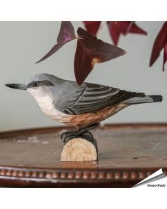 Handgemaakte DecoBird boomklever van hout kopen? Natuurgetrouwe vogel decoratie van Wildlife Garden. Duurzaam cadeau voor vogelliefhebbers - Aniculis