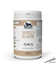 Duivelsklauwpoeder van Aniculis voor hond, kat en paard ✔️ 100% gemalen wortel ✔️ Zonder synthetische hulpstoffen ✔️ Eenvoudig te mengen ✔️ Bestel direct op www.aniculis.nl