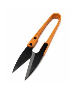 GripSnipz multifunctioneel precisieschaartje voor fijn snoeien, naaien, hobby, keuken en DIY. Scherpe stalen messen en flexibele handgreep. Ca. 10 x 3 cm.