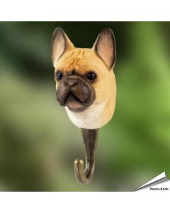 Houten Kledinghaak Franse bulldog koop je bij Aniculis.nl