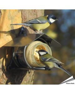 Metaaldraad Pindakaaspothouder voor potjes vogelpindakaas - Aniculis