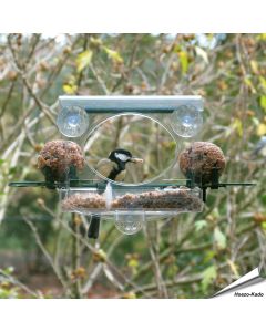 Raamvoederhuis Bolmso Deluxe Birdfeeder - www.aniculis.nl