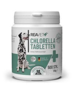ReaVET Chlorella tabletten voor Honden (500 stuks)