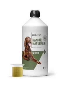 Hennepolie voor paarden, honden & katten | 1 Liter | www.aniculis.nl