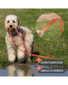 ReaVET Lange hondenriem: ideaal voor avontuurlijke honden en baasjes. Robuust, weerbestendig en comfortabel. Perfecte controle, ongeacht het weer.