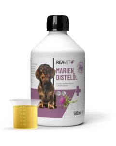 ReaVET Mariadistelolie voor Honden & Paarden (500ml)