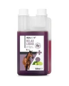 ReaVET Relax Liquid voor Paarden - Met valeriaan, passiebloem, citroenmelisse en lavendel