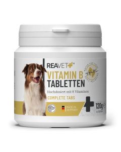 ReaVET Vitamine B tabletten voor Honden (120 stuks)