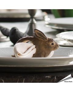 Handgemaakte Servetring Konijn - Unieke Tafeldecoratie | Aniculis.nl