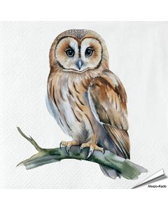 Servetten Bosuil | 20 stuks | FSC & 3-laags | Aniculis