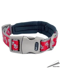Signature - Halsband Hond - rood (medium)