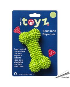 toyz - Rubbere Treat Bot voor honden