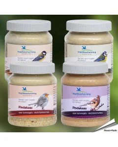 Vogelpindakaas-Set - Aanbevolen van Vogelbescherming Nederland