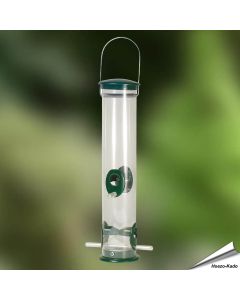 Voedersilo metaal groen (370mm)