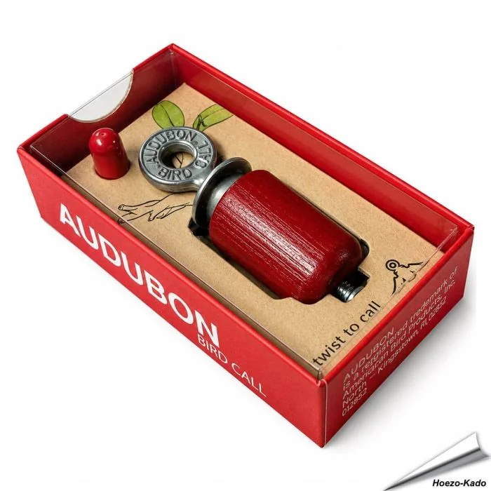 Audubon Bird Call vogellokfluitje in geschenkdoos