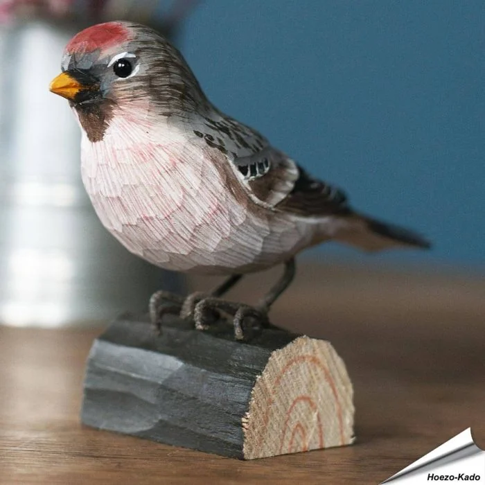 Grote barmsijs (Acanthis flammea) - Decobird van Wildlife Garden - Koop online op Aniculis