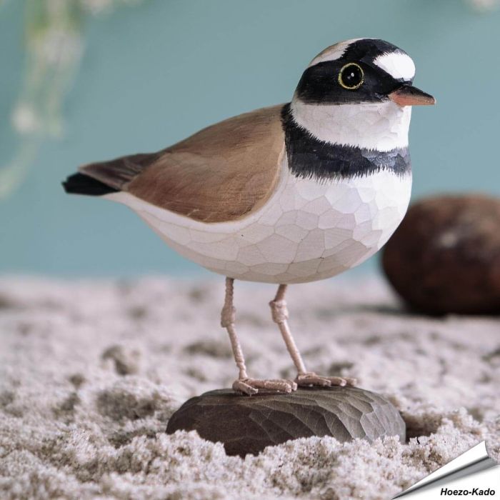 Kleine plevier (Charadrius dubius) - Decobird van Wildlife Garden - Koop online bij Aniculis
