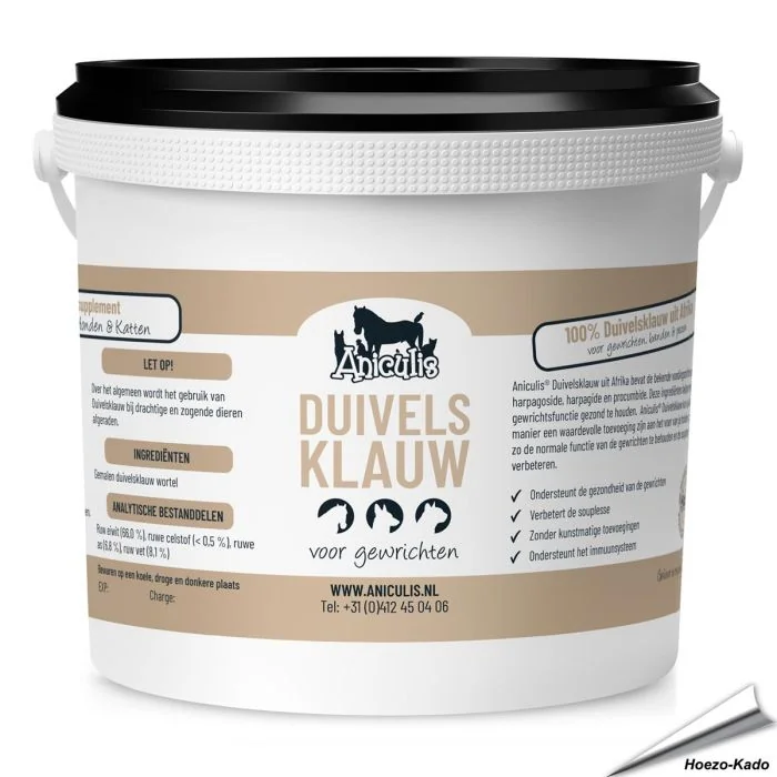 Aniculis Afrikaanse Duivelsklauw - Voor gewrichten van je hond, kat en paard