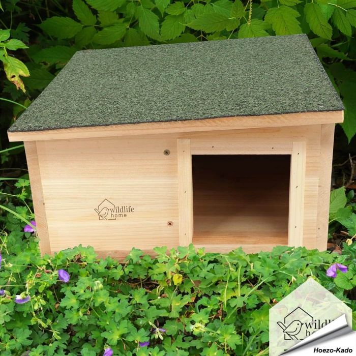 Houten Egelhuis XL | Bouwpakket | Aniculis
