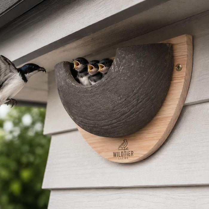 Bescherm de huiszwaluw met een enkele nestkast van Aniculis.nl. Koop online & help de huiszwaluwpopulatie te vergroten.