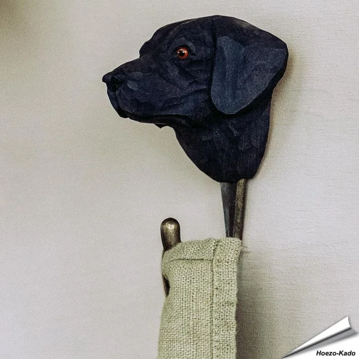 Houten Kledinghaak Labrador Retriever - Wildlife Garden