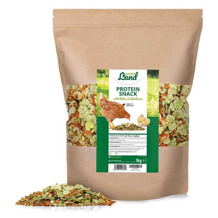 Eiwitrijke, gezonde Snack voor kippen en pluimvee ✔️ 100% natuurlijk ✔️ Ondersteunt de stofwisseling en spieropbouw ✔️ Bestel nu direct bij Aniculis