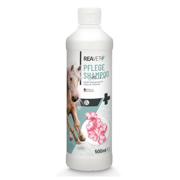 Amandel Shampoo voor paarden | Milde verzorging voor een glanzende vacht | www.aniculis.nl