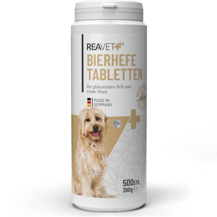 ReaVET Biergist tabletten voor honden (500 stuks)