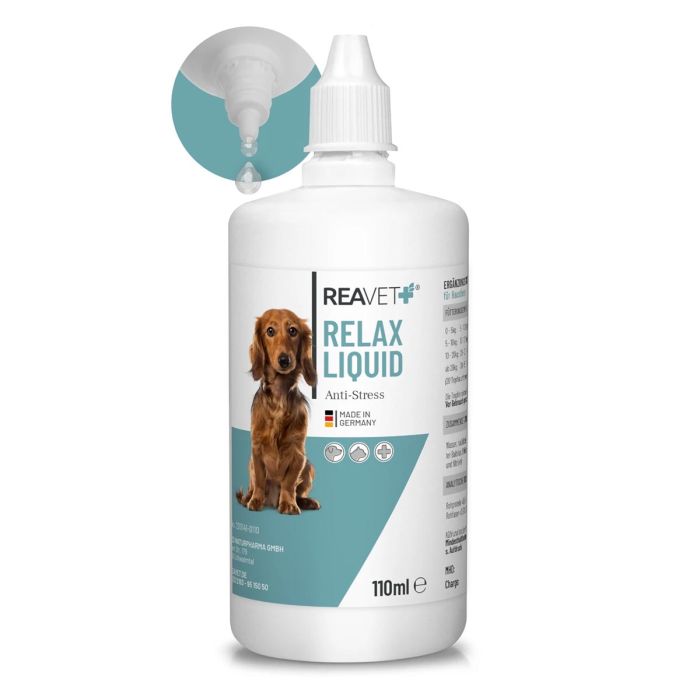 ReaVET Relax Druppels voor Honden & Katten (110ml)