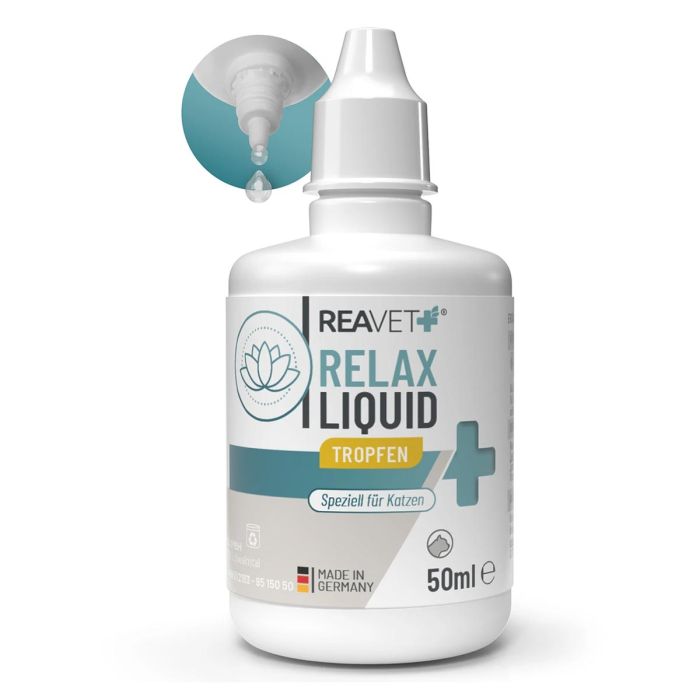 Relax Liquid druppels voor katten ✔️ Ondersteunt natuurlijke ontspanning ✔️ Bevordert het algemene welzijn ✔️ Voor een evenwichtig kattenleven ✔️ Bestel online op www.aniculis.nl