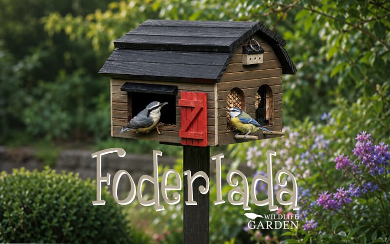 Foderlada van Wildlife Garden - Combineert Scandinavisch design met praktische functionaliteit Foderlada van Wildlife Garden - Combineert Scandinavisch design met praktische functionaliteit